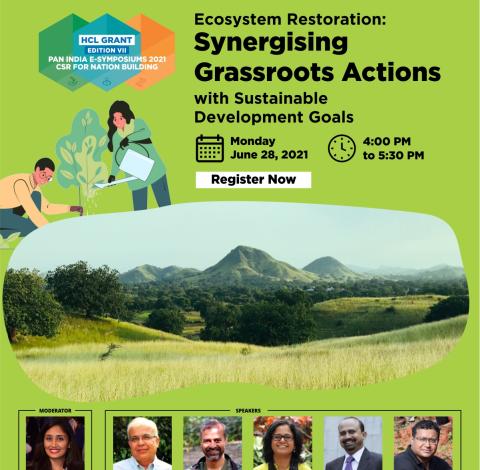Ecosystem Restoration Synergising Grassroots Actions with Sustainable Development Goals
